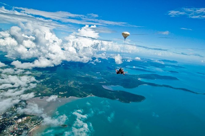 Airlie Beach Tandem Skydive Over the Whitsunday Islands - The beach landing is a bonus, not a promise