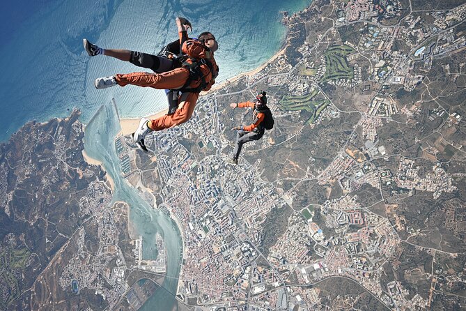 Algarve Tandem Skydive 10k ft (3000m) - Who will enjoy this most