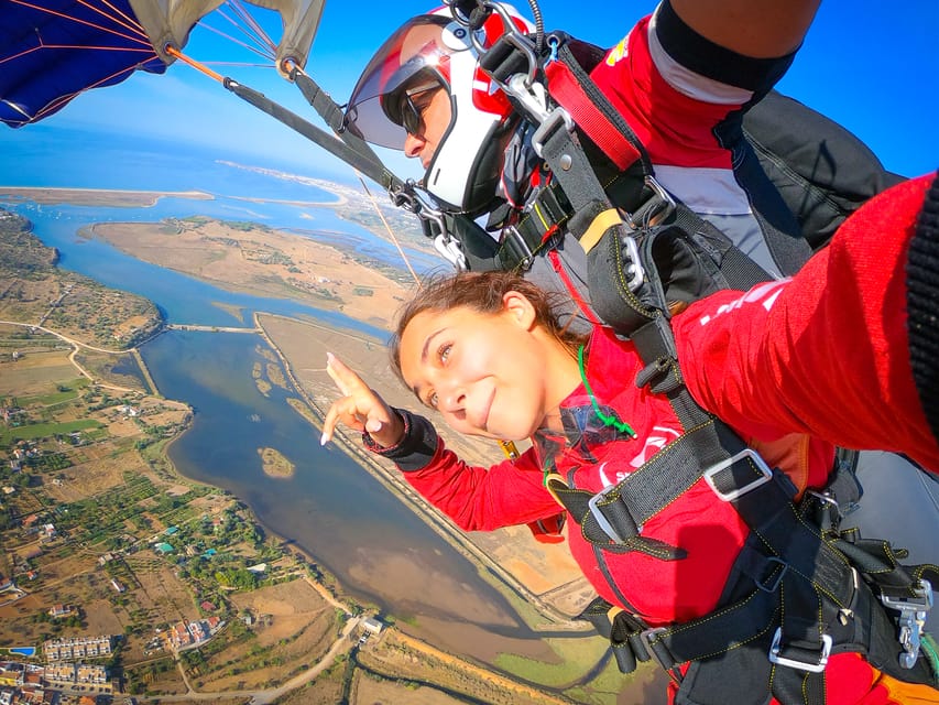 Algarve: Tandem Skydiving Adventure 15,000 to 10,000 Feet - The short briefing sets the tone