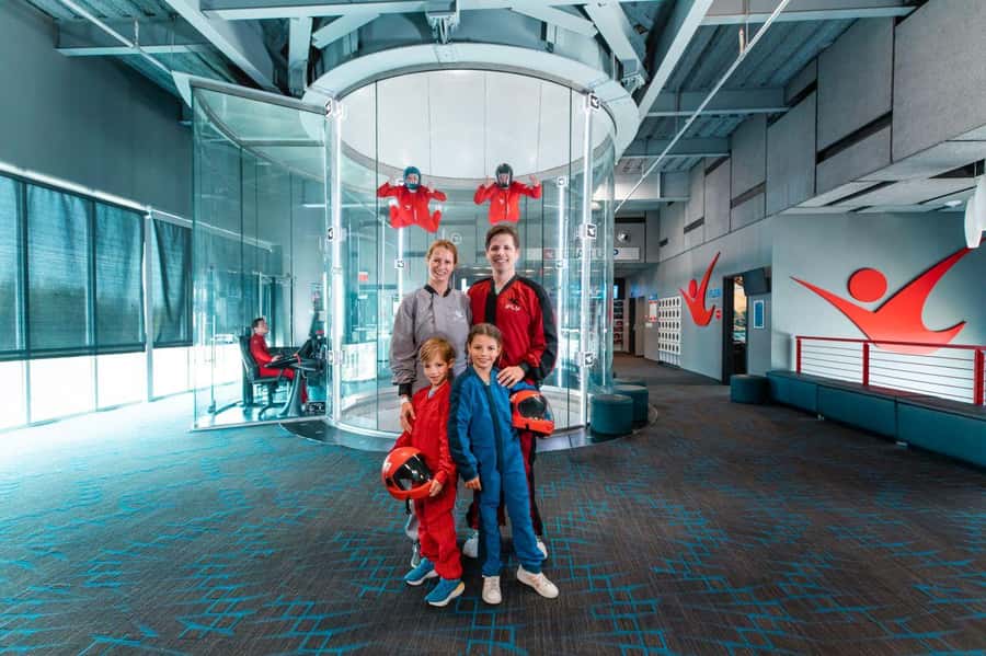 Austin iFLY Skydiving Simulator with Instructor and Gear - Learning Body Control Before You Fly
