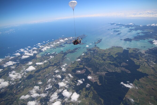 Bay of Islands: 12,000ft Skydive - Why the Bay of Islands makes a good jump site