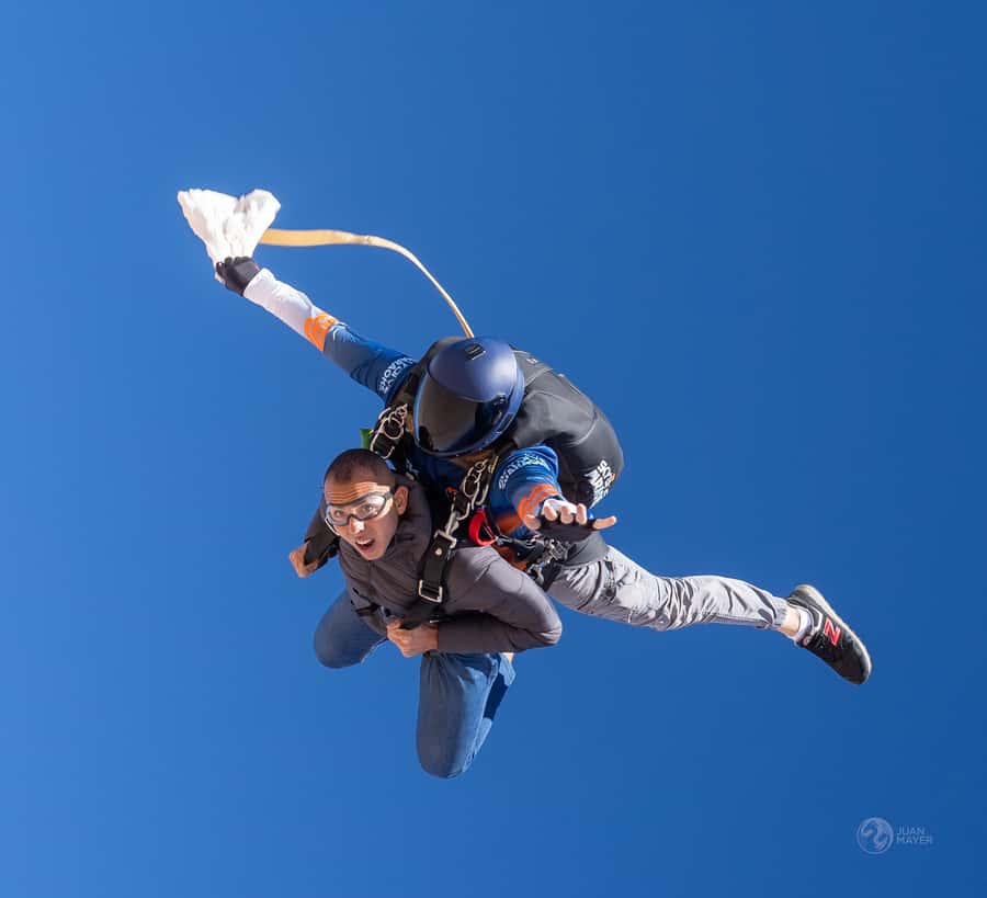 Cairo: Tandem Skydive Experience with Video - The safety briefing and tandem setup