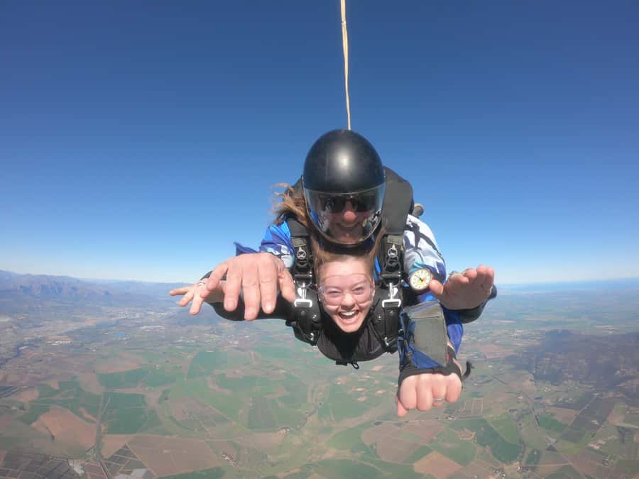 Cape Town: Tandem Skydiving - From Cape Town to the airfield
