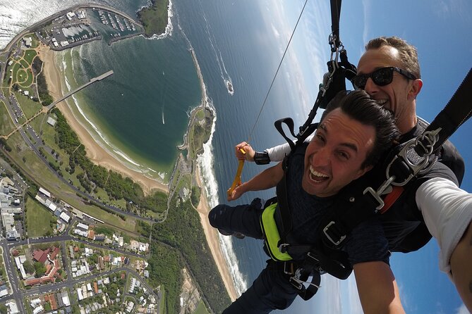 Coffs Harbour Ground Rush or Max Freefall Tandem Skydive on the Beach - Weather, health, and practical limits