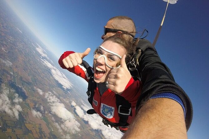 Dubai Skydive Tandem Over The Palm With Optional Transfers - The views: Palm Jumeirah, World Islands, and Burj Al Arab