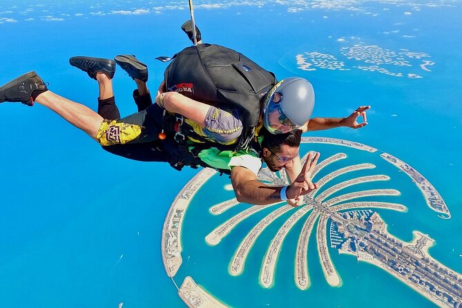 Dubai Skydiving Experience - What the free-fall feels like