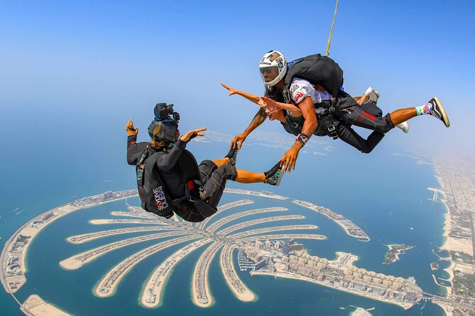 Dubai Skydiving Experience - Weather can change the whole morning