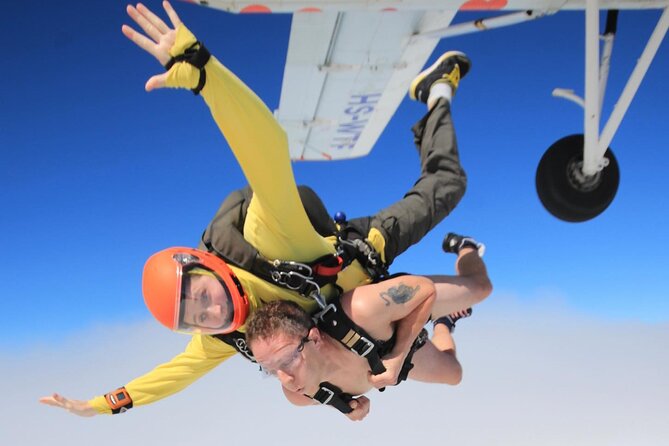 First Jump Tandem Skydive Pattaya Include Pickup Transfer - Leaving Pattaya behind at 13,000 feet