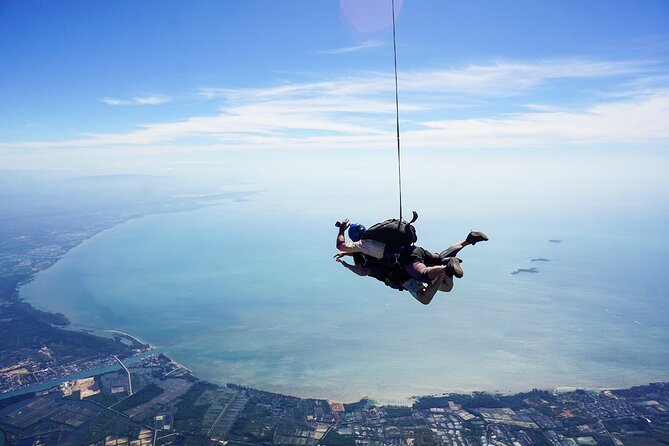 First Jump Tandem Skydive Pattaya Include Pickup Transfer - The 50-second freefall