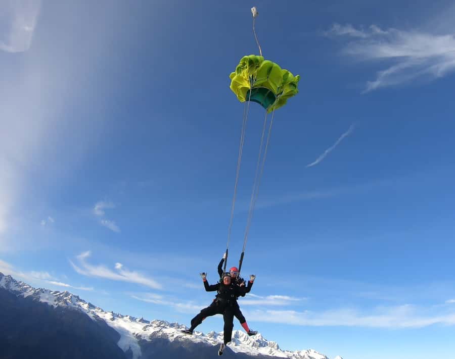 Franz Josef: 13,000ft, 16,500ft or 18,000ft Skydive - Free-fall: 45, 65, or 85 seconds