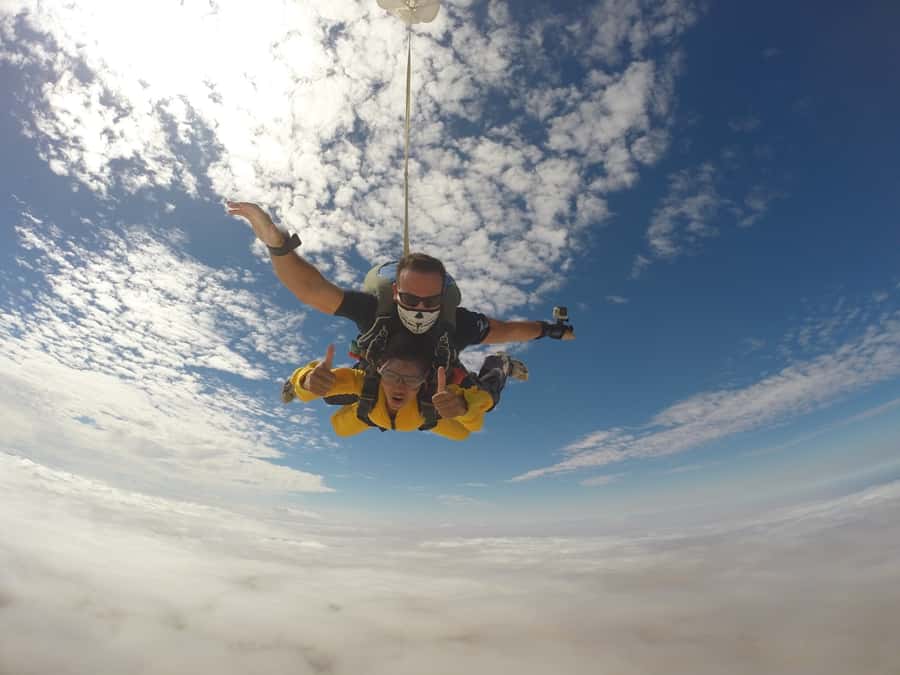 From Swakopmund: Tandem Sky Diving - Seven quieter minutes under the parachute