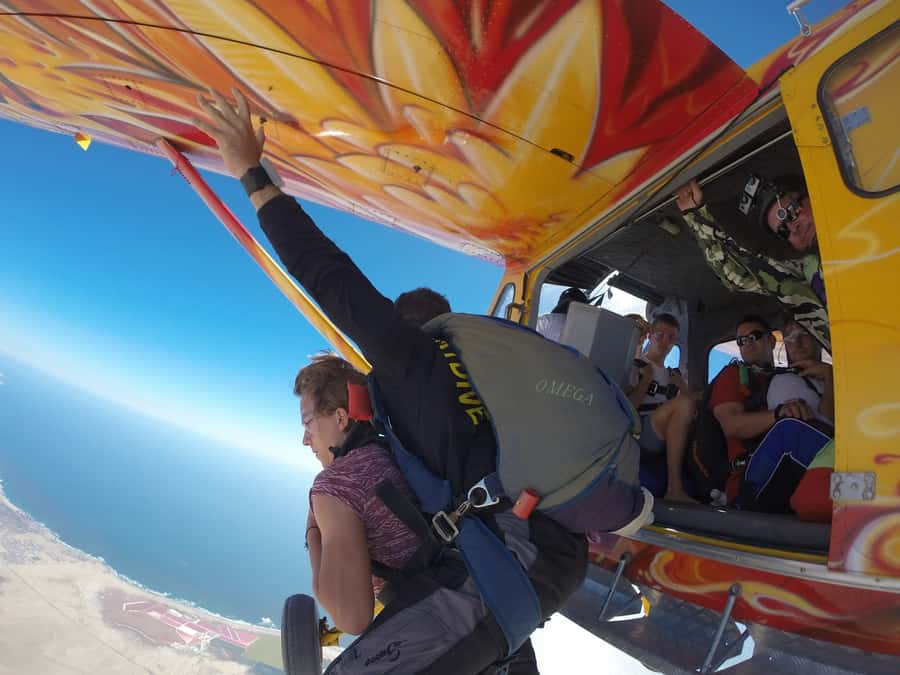 From Swakopmund: Tandem Sky Diving - What $305 buys you
