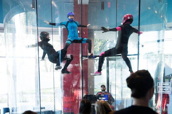 Houston Memorial Indoor Skydiving with 2 Flights & Personalized Certificate - Your first 60-second flight