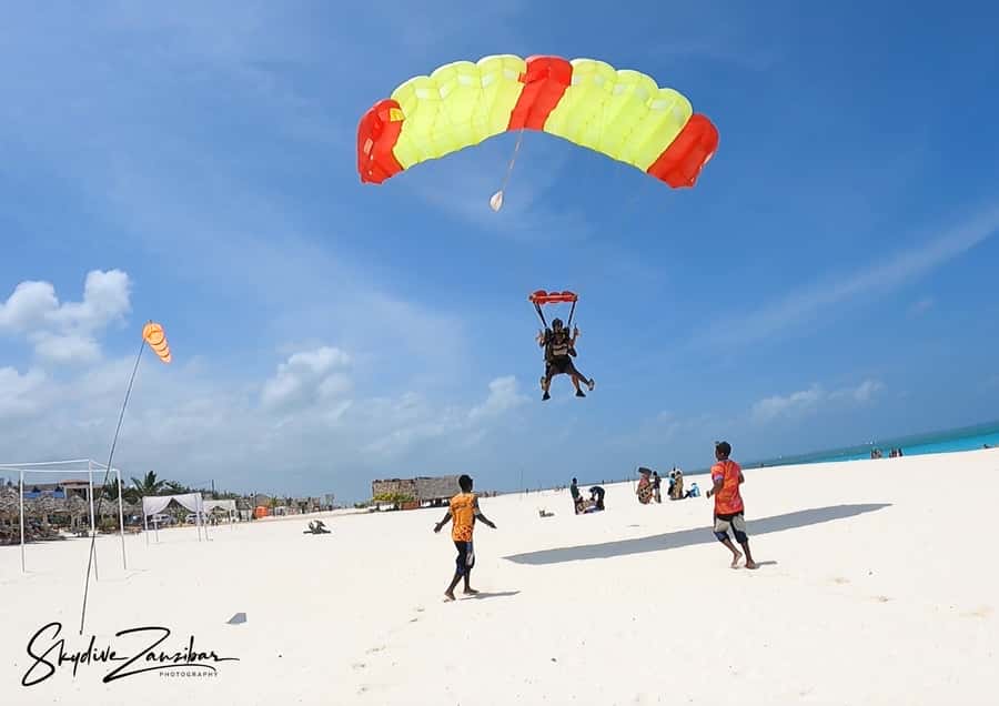 Kendwa: Tandem Skydive in Zanzibar - Key points to know before you book