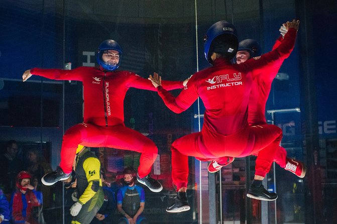 King of Prussia Indoor Skydiving with 2 Flights & Personalized Certificate - The Flight Suit Is Part of the Safety System