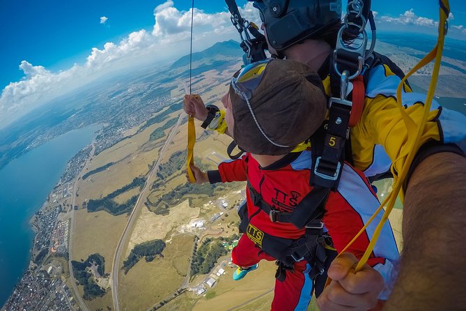 Lake Taupo 12,000-Foot Tandem Skydiving - The exit and 40 seconds of freefall