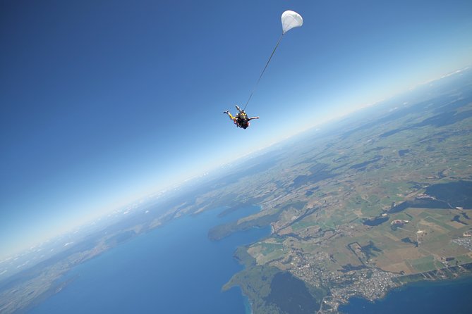 Lake Taupo 12,000-Foot Tandem Skydiving - Timing, group size, and physical requirements