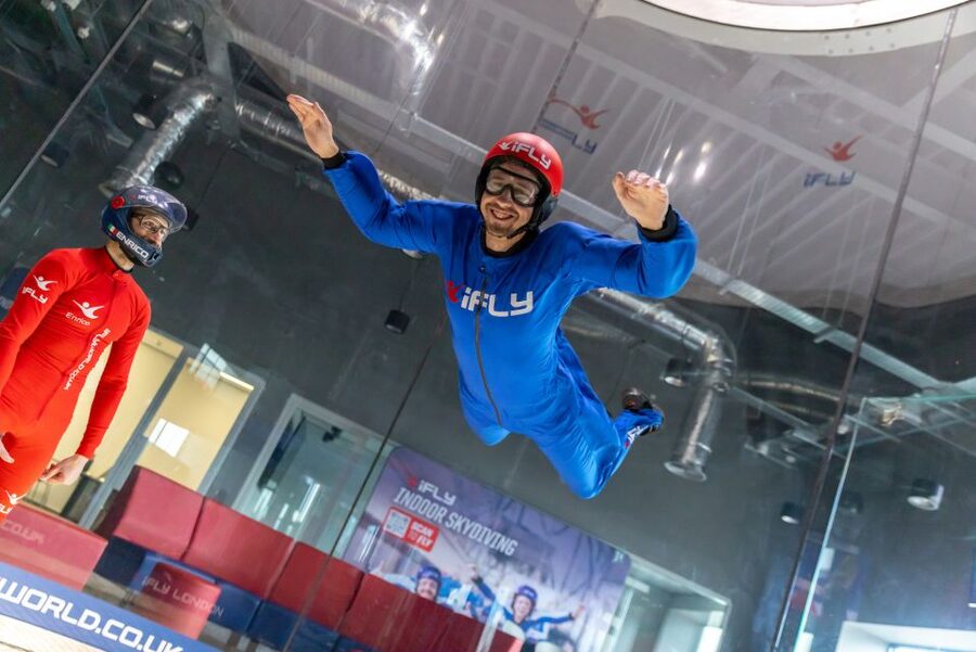 London: iFLY Indoor Skydiving at The O2 Entrance Ticket - The O2 setting helps, but it does not change the price