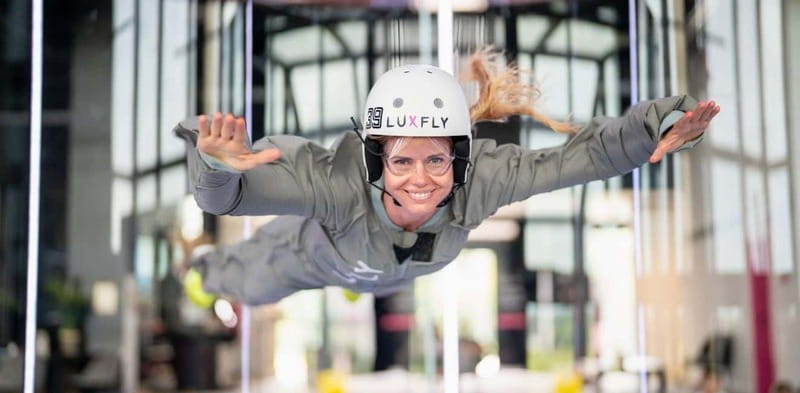 Luxembourg : Indoor Skydiving - From Luxembourg City to Sterpenich in 10 minutes