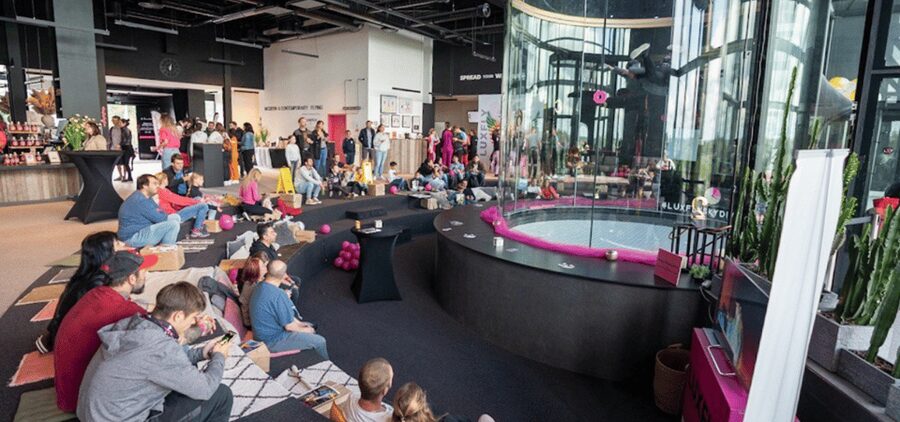 Luxembourg : Indoor Skydiving - Access for people with reduced mobility
