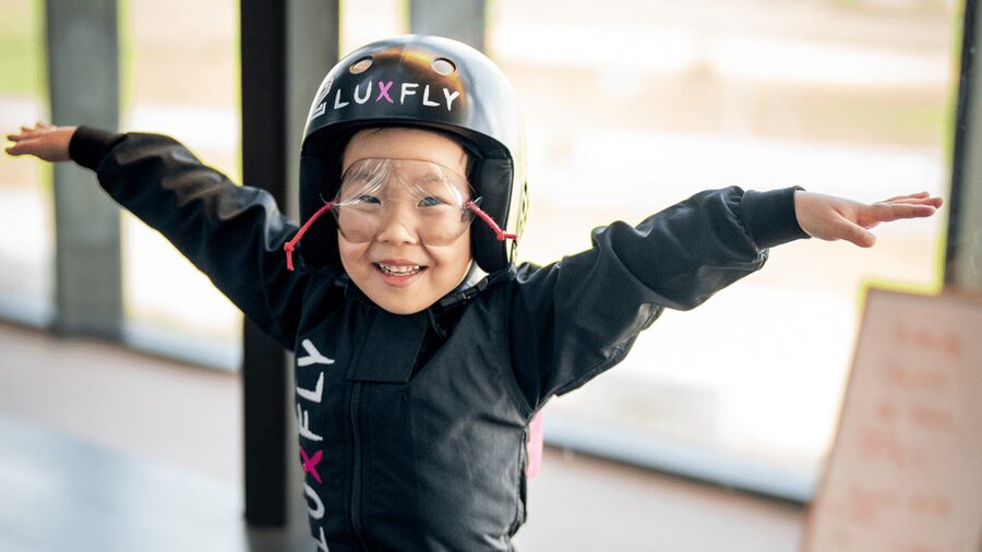 Luxembourg : Indoor Skydiving - Who will enjoy LUXFLY most?
