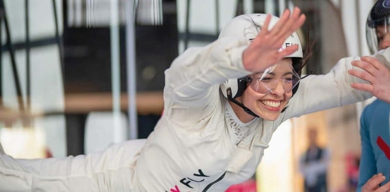 Luxembourg : Indoor Skydiving - Two flights, then the HighFly option