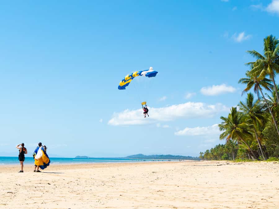 Mission Beach Tandem Skydive Experience - The practical downside: weather and limited control