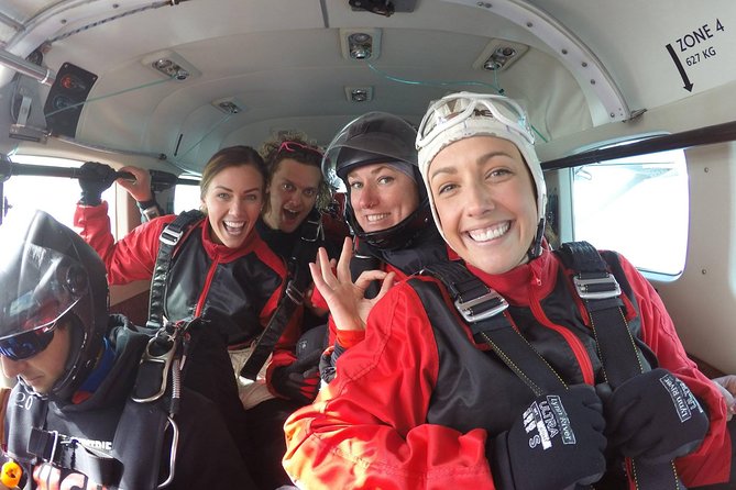 NZONE Skydive Queenstown - The aircraft climb above the Remarkables