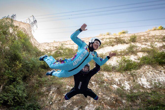 Outdoor Wind Tunnel Skydiving Experience in Kent - Arriving at The Domes in Bluewater