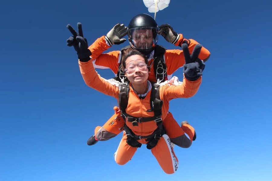 Prague: Tandem Skydiving 14,000ft over Prague with Transfers - Seven quiet minutes beneath the canopy