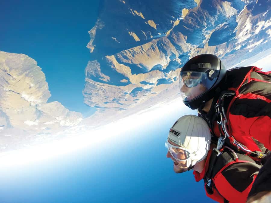 Queenstown: Tandem Skydive Experience - From central Queenstown to the drop zone