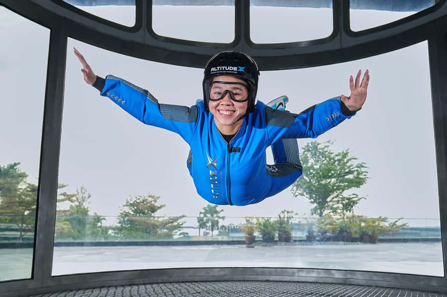 Singapore: I-Fly Indoor E-Ticket for 2 Skydives - Key points at a glance