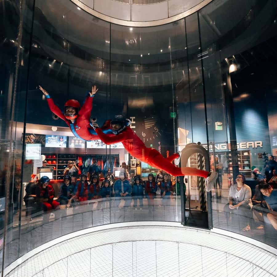 Singapore: I-Fly Indoor E-Ticket for 2 Skydives - Who will enjoy this most