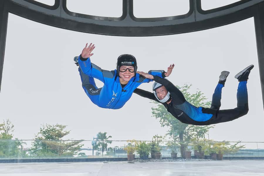 Singapore: I-Fly Indoor E-Ticket for 2 Skydives - Arriving beside Beach Station in Sentosa