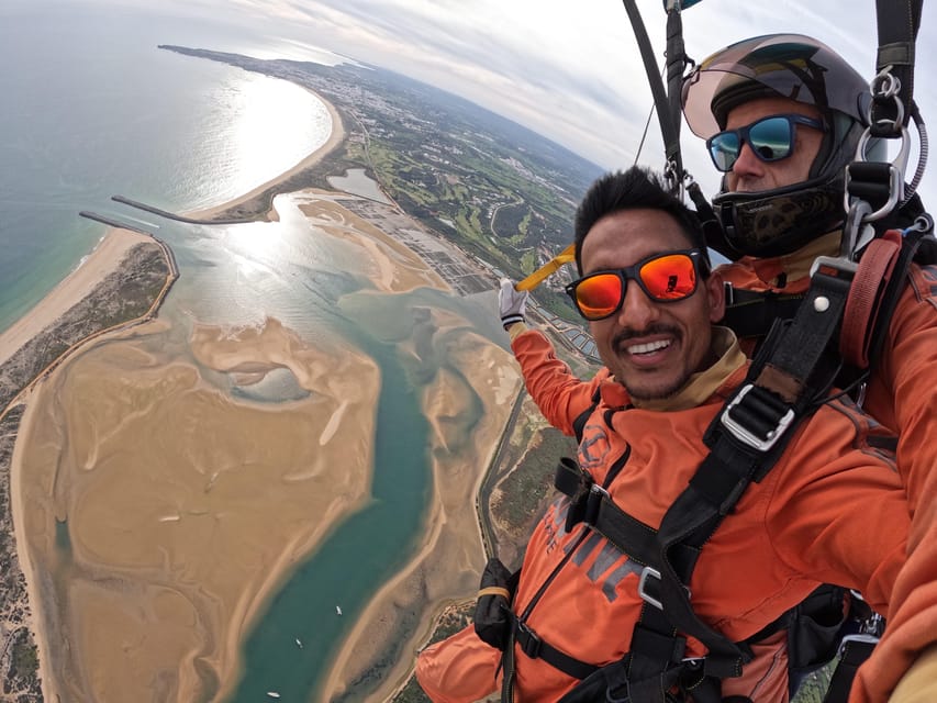 Skydive Algarve: Tandem Skydiving 10.000ft (up to 15.000ft) - Harnesses, camera flyers, and the short wait before boarding