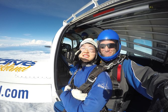Skydive Auckland - The views after the parachute opens