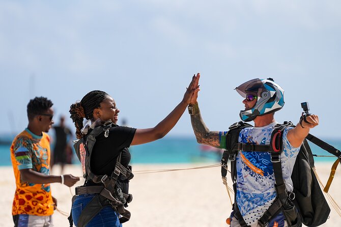 Skydive Zanzibar | Tandem Skydive - Thirty seconds of free fall, then a gentler ride