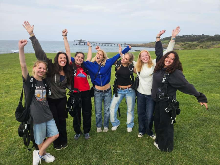 Sydney, Shellharbour: 15,000ft Tandem Beach Skydive - Freefall, canopy views, and the beach landing