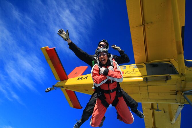 Tandem Skydive 13,000ft from Franz Josef - Staff, safety, and the value of tandem jumping