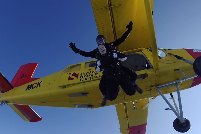 Tandem Skydive 16,500ft from Franz Josef - Weather, changes, and sensible planning