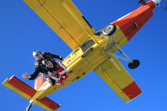 Tandem Skydive 16,500ft from Franz Josef - Getting ready for your first tandem jump