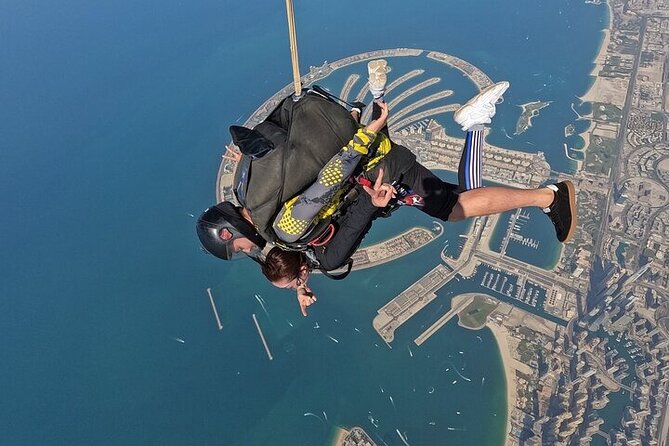 Tandem Skydive experience in Dubai - Wear clothes that work with a harness