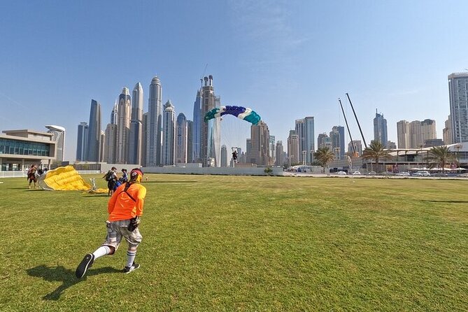 Tandem Skydive experience in Dubai - Weather can control your entire day