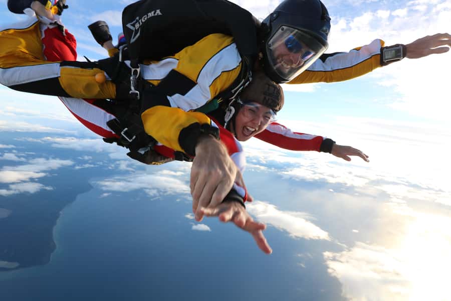 Tandem Skydive Experience in Taupo - Check-in, safety briefing, and getting ready