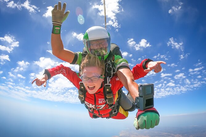 Tandem Skydiving — 30 min from Albufeira - A 15,000-foot start above the Algarve