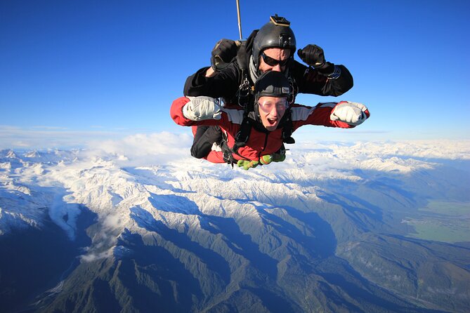 Tasman Experience and Skydive | Combo - The helicopter flight over Franz Josef Glacier