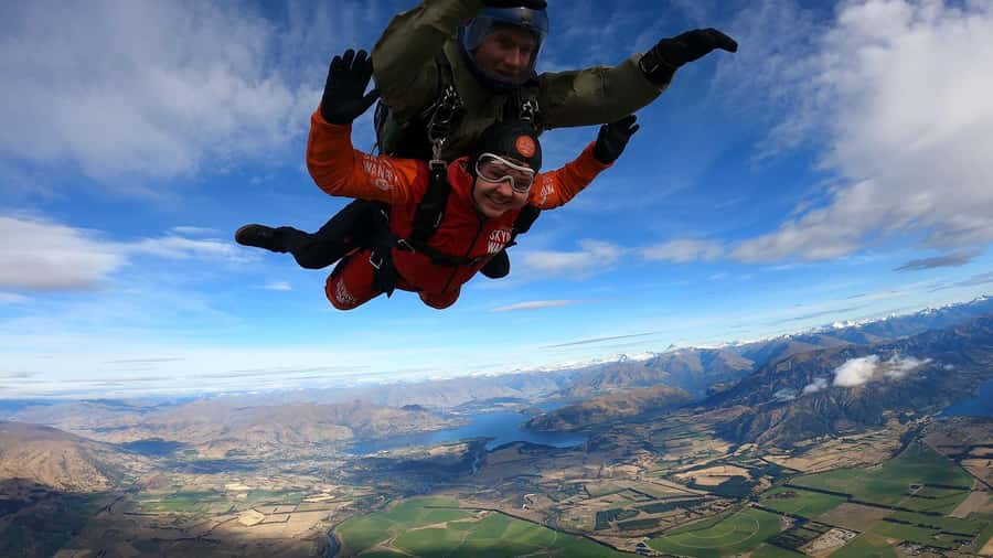 Wanaka: Tandem Skydive Experience - The jump, freefall, and canopy ride